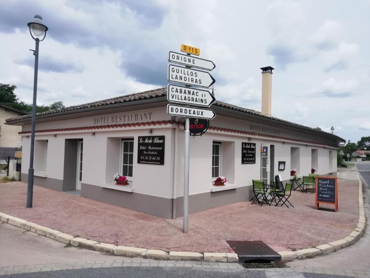 Hotel Le Merle Blanc Louchats Esterno foto